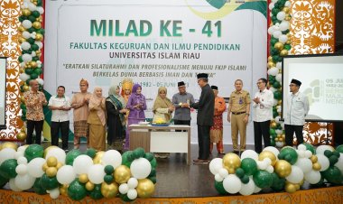 Milad FKIP UIR ke-41 Usung Semangat Bersama Maju dan Mendunia