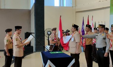 Lantik Mabicab Siak, Kakwarda Riau Apresiasi Prestasi Siak di Bidang Kepramukaan