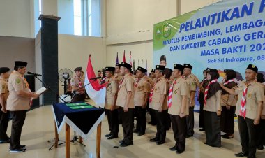 Dilantik sebagai Kakwarcab Siak, Jamaludin Siap Jalankan Program