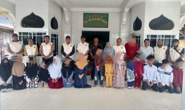 LSM Trisula Meranti Santuni Anak Yatim Piatu dan Dhuafa di Dua Surau
