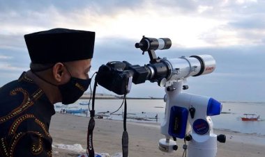 Sidang Isbat Iduladha 1444 H, Kemenag Pantau Hilal di Pantai Selat Baru Bengkalis