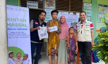 YBM PLN UIDRKR Bersama IZI Riau Adakan Khitan Massal Momen Liburan Sekolah