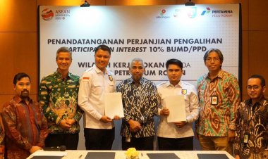 Pertamina Alihkan PI 10 Persen dari WK Rokan dan WK Kampar untuk Provinsi Riau