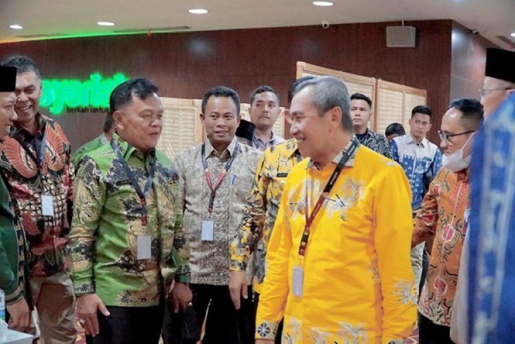 Wabup Rohil Ikuti RUPS Tahunan 2022 dan Rapat Umum Pemegang Saham Luar Biasa BRK Syariah