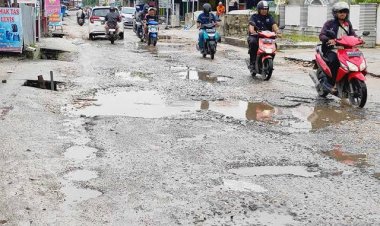 Perbaikan Jalan Rambutan, Paus, Dan Inpres Pekanbaru Habiskan Rp 3 Miliar