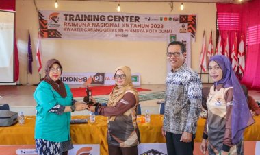 Ketua Kwarcab Kota Dumai Tutup TC Rainas XII dan Sambut Peserta KPN