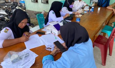 Gandeng Puskesmas Gunung Bungsu, Pemdes Koto Tuo Cek Gula Darah Warga Secara Gratis