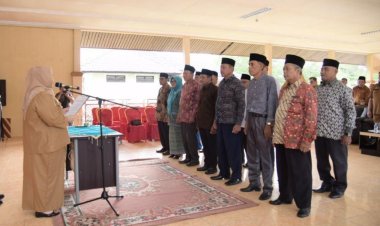 Bupati Bengkalis Lantik Pengurus PWRI Kecamatan Bengkalis