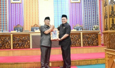 Wabup Bengkalis Sampaikan Ranperda Pertanggungjawaban Pelaksanaan APBD Tahun 2022 ke DPRD