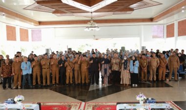 1.299 Mahasiswa UNRI Kukerta di Kabupaten Siak, Bupati Minta Bantu Penghulu Sempurnakan Program