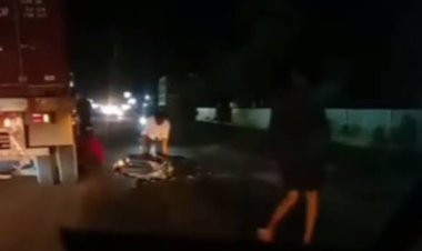 Ini Kronologis Pemotor Tewas Terlindas Truk di Jalan Garuda Sakti KM 6