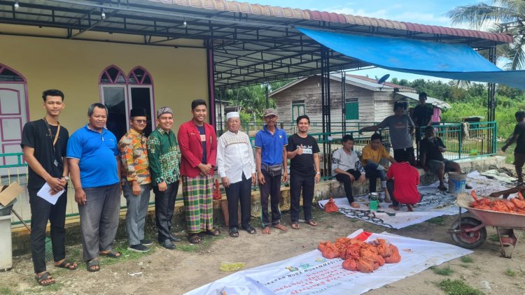PC IMM Pekanbaru Sukses Selenggarakan Qurban di Desa Penyengat