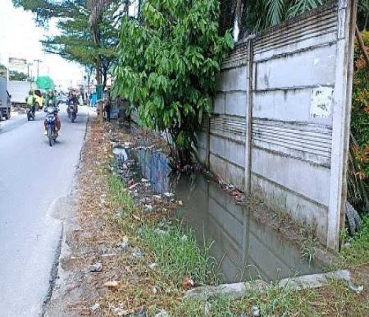 Parit Jalan Suka Karya dan Delima Belum Diperbaiki, Sekda: Tak Masuk Anggaran Overlay