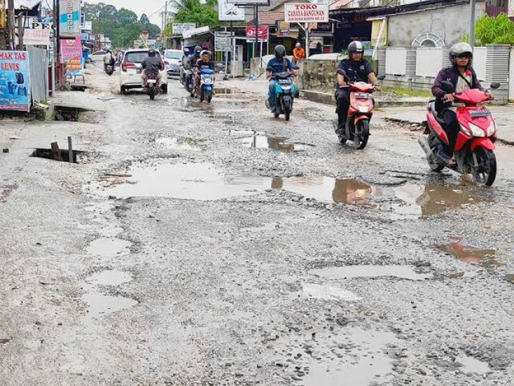 Perbaikan Jalan Rambutan, Paus, Dan Inpres Pekanbaru Habiskan Rp 3 Miliar