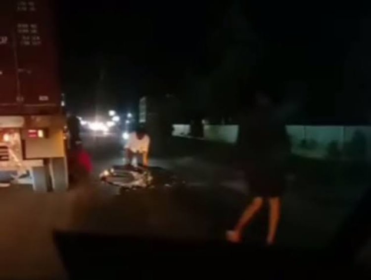 Ini Kronologis Pemotor Tewas Terlindas Truk di Jalan Garuda Sakti KM 6