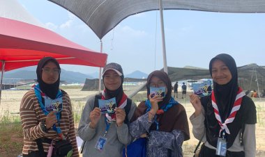 Cuaca Ekstrem Jambore Dunia ke-25 di Korsel, Kontingen Indonesia Tetap Solid