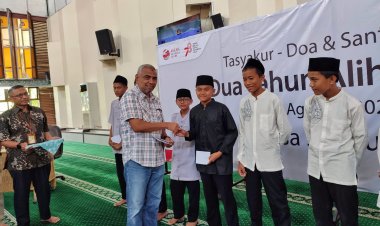 Dua Tahun Alih Kelola Blok Rokan, PHR Gelar Doa Bersama dan Santuni Anak Yatim