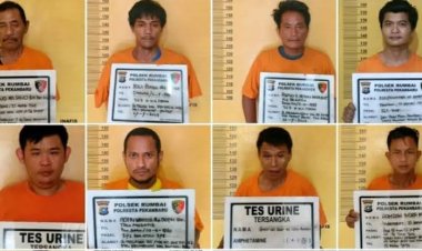 10 Tahanan Polsek Rumbai Pekanbaru Kabur, 2 di Antaranya Sudah Tertangkap