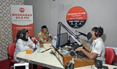 Jadi Narasumber di Radio Bharabas, Ketua Kwarda Sebut Pramuka Wadah Penempaan Diri