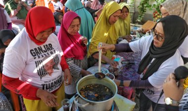 Mak Ganjar Riau Gelar Pelatihan Pembuatan Jamu Tradisional di Pekanbaru