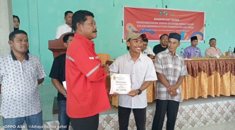 Koperasi Tani Hutan Tuah Sekato Gelar Program Kemitraan Penyaluran Bantuan Sosial Tahun 2023