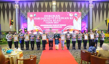 Hari Jadi ke-75 Polwan, Kapolda Riau Ingatkan Tugas Polwan Tidak Mudah