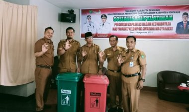Disperkimnah Bengkalis Gelar Sosialisasi dan Pelatihan Penguatan Kapasitas Badan Kesewadayaan Pokmas