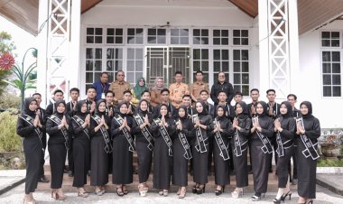 Bupati Rohil Gelar Ramah Tamah Bersama Finalis Bujang dan Dara 