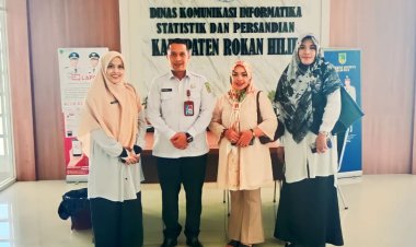 Diskominfotiks Rohil Segera Luncurkan Website Resmi TP PKK