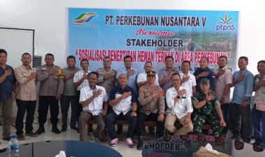 Warga Sekitar PTPN V Diminta Tertibkan Hewan Ternak
