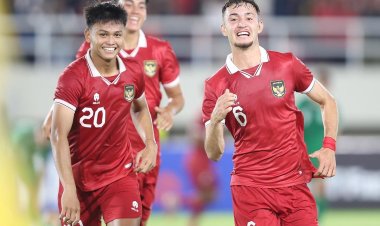 Timnas U-23 Indonesia vs Turkmenistan 2-0, Garuda Muda Cetak Sejarah Lolos ke Final Piala Asia U-23 di Qatar