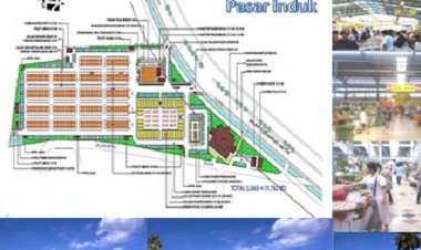 Sejak Tahun 2016 Pembangunan Pasar Induk Kota Pekanbaru Tahun ini Belum Rampung