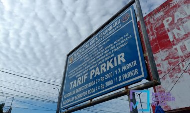 Juru Parkir Dilarang Pungut Retribusi Parkir di Minimarket Area SPBU di Pekanbaru