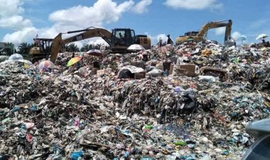 Tumpukan Sampah di TPA 2 Muara Fajar Kota Pekanbaru Sudah Setinggi 8 Meter