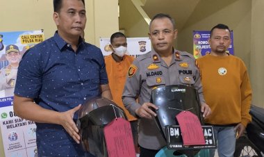 Polsek Sukajadi Tangkap Dua Orang Pelaku Curanmor yang Beraksi di 150 Lokasi