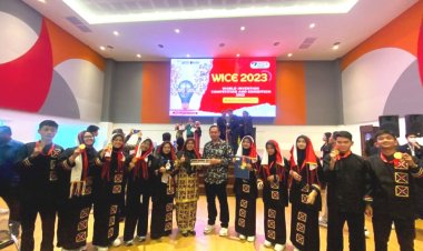 Dua Tim Riset MAN 1 Kuansing Raih Gold Medal World Invention Competition and Exhibition 2023