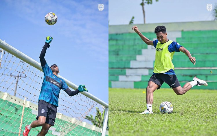 Jelang laga PSDS vs PSPS, Skuad PSPS Riau Latihan di Stadion Dr TD Pardede Medan, Saksikan Keseruannya