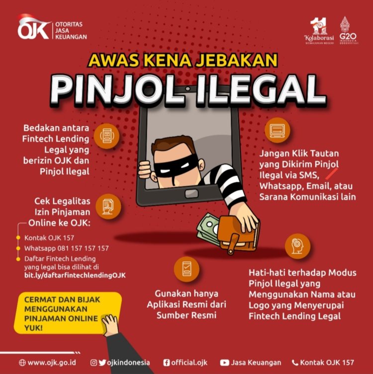 Kepala OJK Riau Ingatkan Masyarakat Waspadai Investasi Bodong dan Pinjol Ilegal, Simak Ciri-cirinya