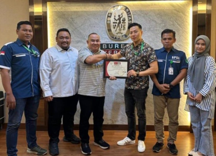Penuhi Standar Berkelanjutan, Kebun dan PMKS Sontang PT APSL Raih Sertifikat ISPO