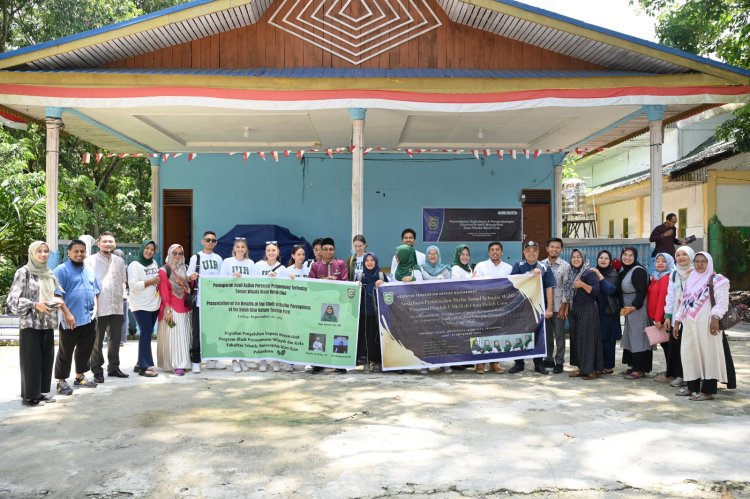 Empat Kelompok PKM Dosen UIR Gelar Pengabdian di Desa Buluh Cina Kamparr