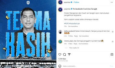 Jelang PSPS vs PSMS Medan, Pelatih PSPS Riau Jan Saragih Dicopot, Asisten Pelatih Basri Akan Pimpin Latihan