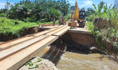 Tiga Jembatan Sudah 100 Persen, Dinas PUPR-PKPP Riau Gesa Pembangunan 11 Jembatan