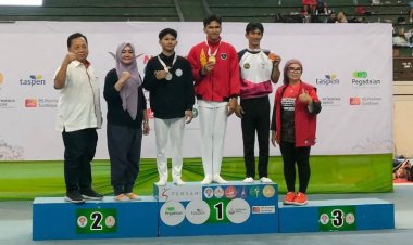 Tim Senam Riau Juara Umum Kualifikasi PON 2024 Cabor Senam Artistik