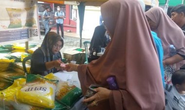 Dinas Ketahanan Pangan Pekanbaru Monitoring dan Evaluasi Distribusi Beras SPHP