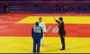 Atlet Blind-Judo Indonesia Roma Siska Tampubolon Raih Emas di Asian Para Games 2022 Hangzhou