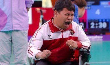 Kalahkan Atlet Malaysia Lee Chee Hoong, Atlet Boccia Felix Ardi Yudha Raih Emas di Asian Para Games 2022 Hangzhou