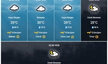 Hujan Guyur Pekanbaru Sejak Pagi, BMKG: Hujan Tidak Merata