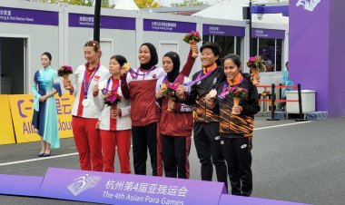 Atlet Para-Balap Sepeda Tambah Dua Emas, Indonesia Peringkat 7 Perolehan Medali Sementara Asian Para Games 2022 Hangzhou