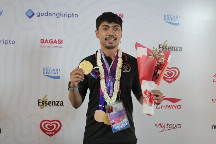 Raih Dua Medali Emas Asian Games 2022 Hangzhou, Muhammad Sejahtera Dwi Putra Targetkan Lolos ke Olimpiade Paris 2024