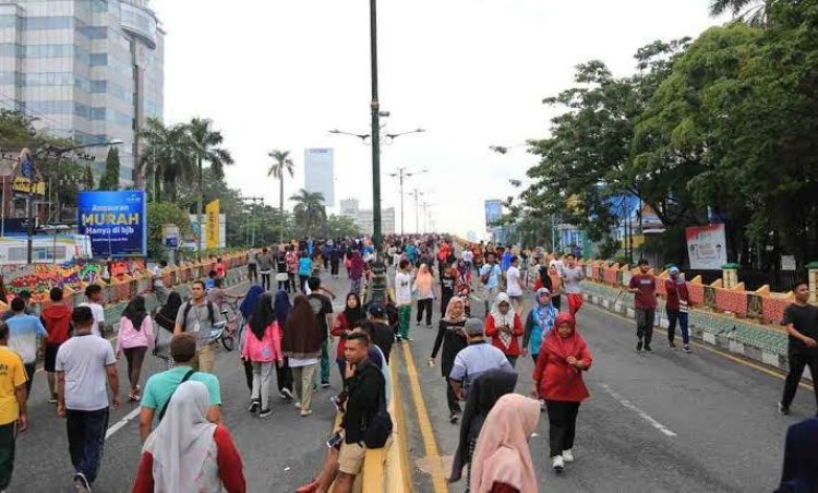 Pengumuman! Tanggal 8 Oktober CFD Jalan Sudirman Pekanbaru Ditiadakan Sementara